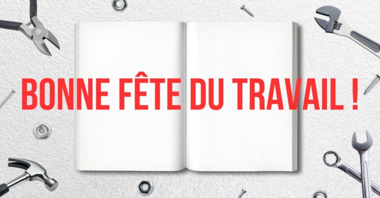 Vignette pour souhaiter une bonne Fête du Travail