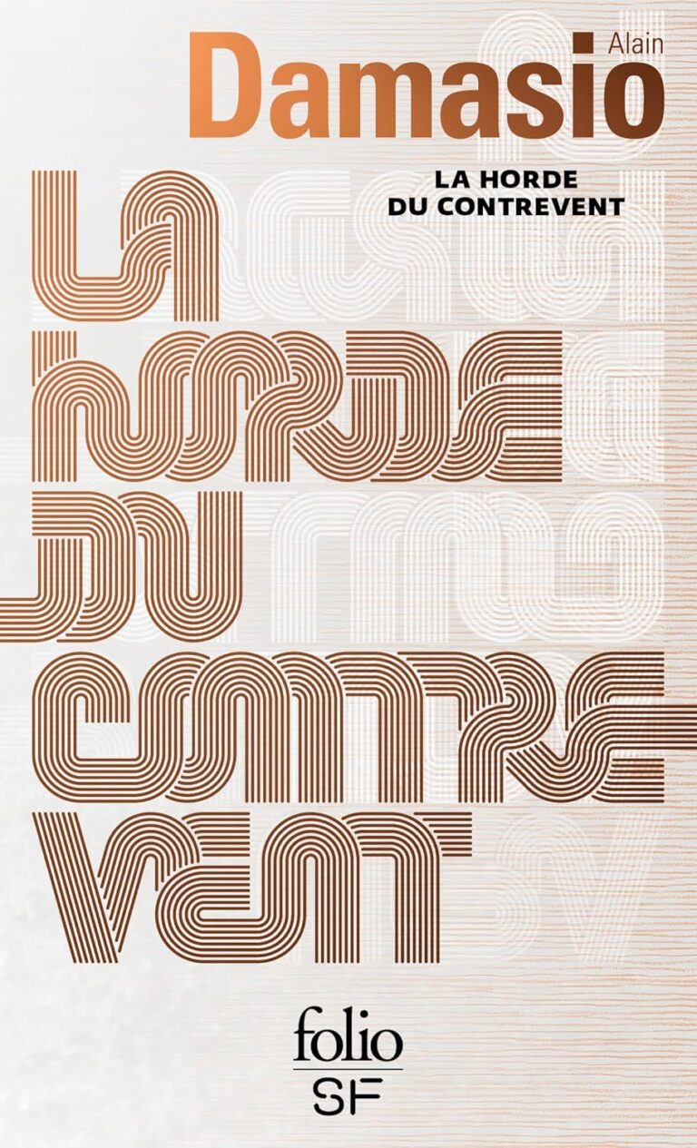 Couverture du livre "La horde du contrevent".